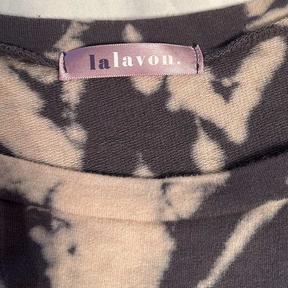Lalavon grey tie dye  lounge wear  size small - Picture 2 of 2